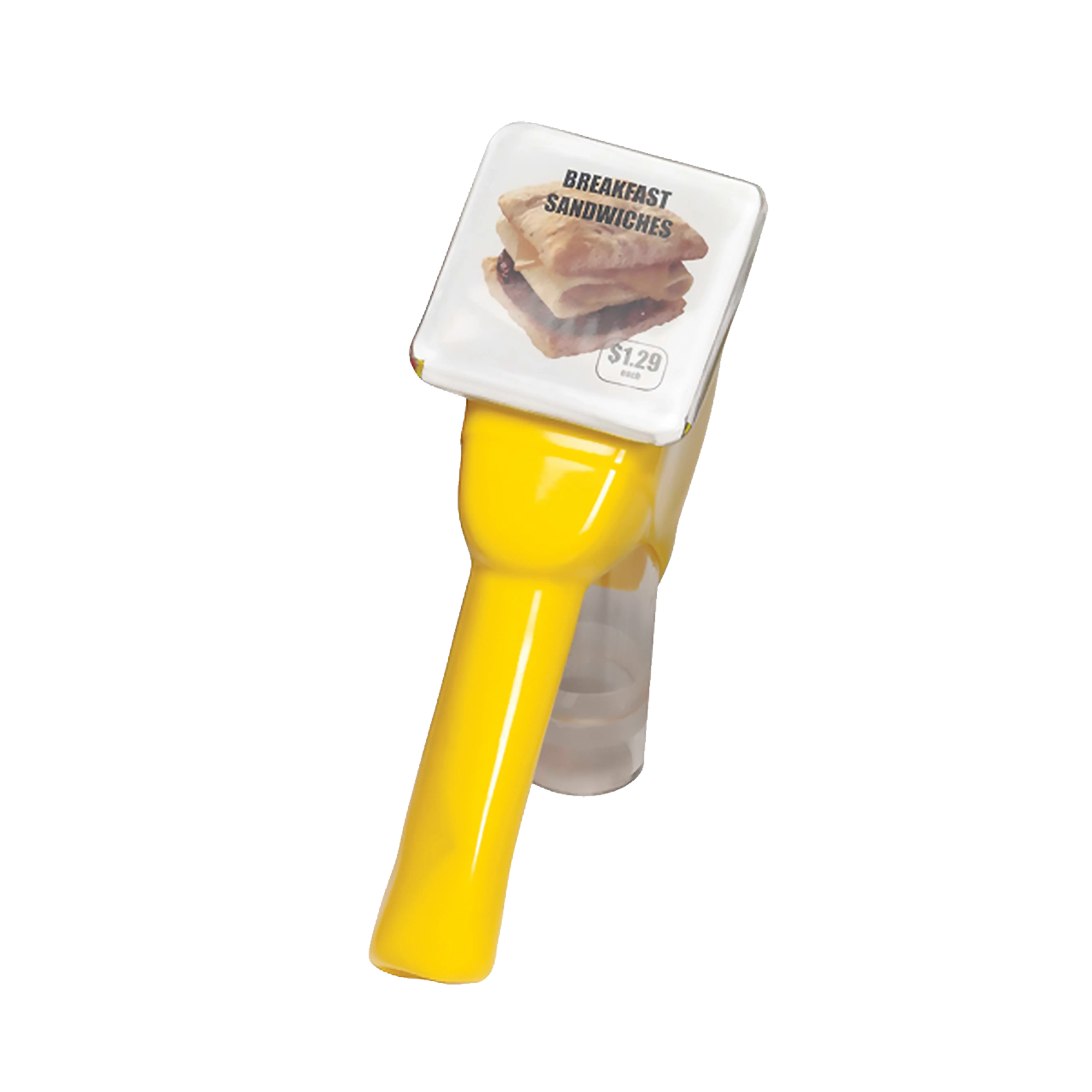 Husky® POPD® Square Nozzle Talker Full Grip CXS, XS, X, XFS, YELLOW